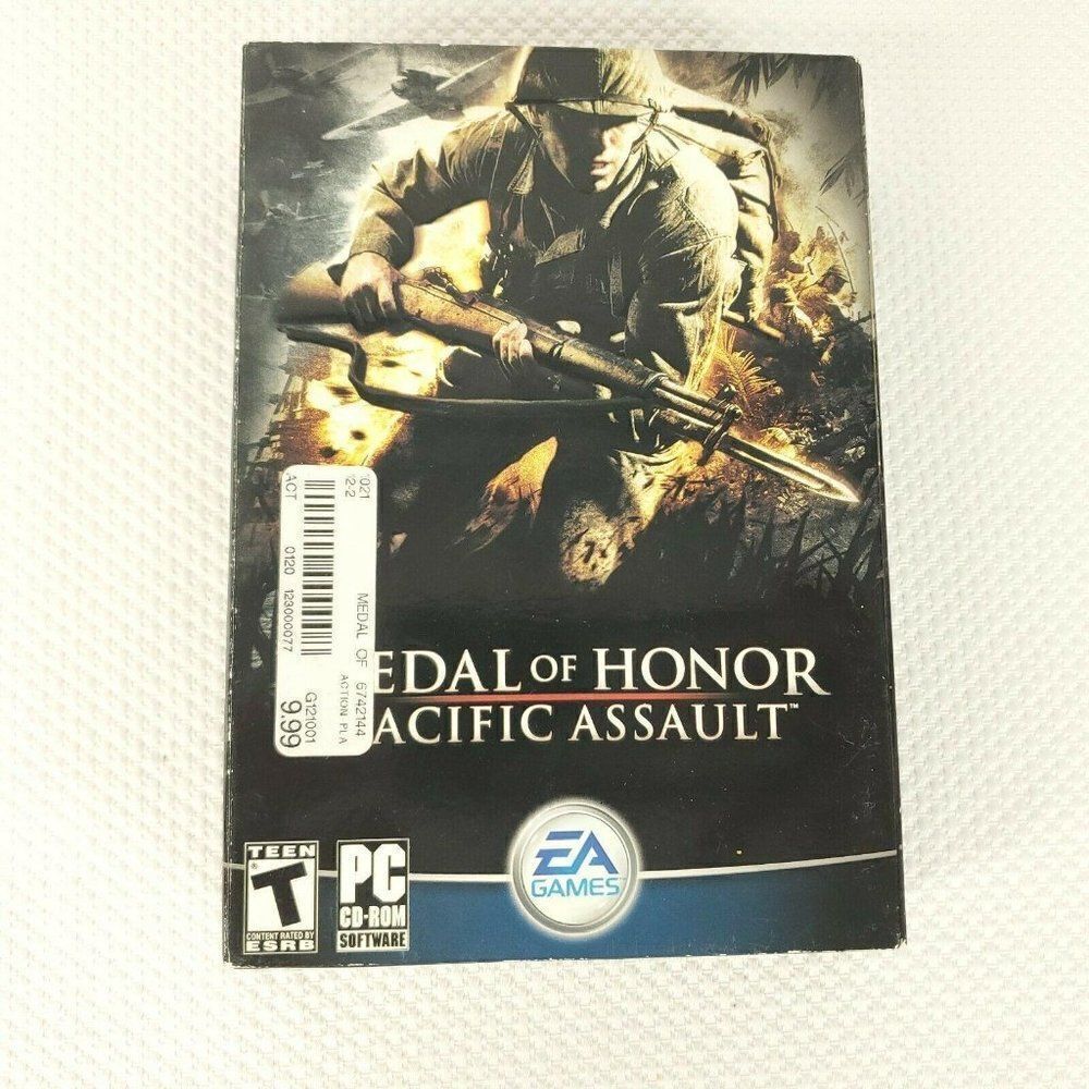 Medal of Honor Pacific Assault PC EA Games 2004 CD